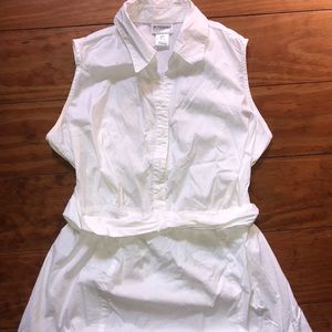 Maternity shirt, Sm, white